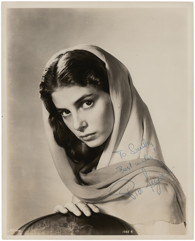 Lot 532 Pier Angeli Signed Photograph