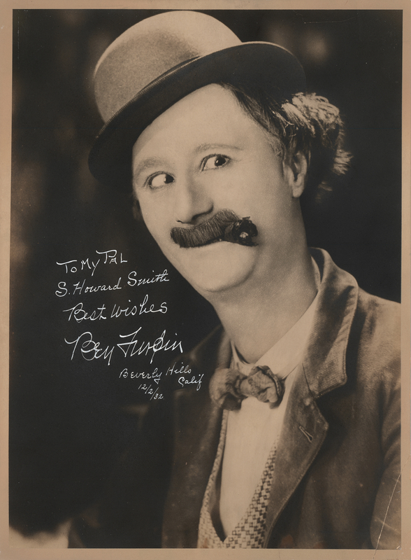 Lot 643 Ben Turpin Oversized Signed Photograph