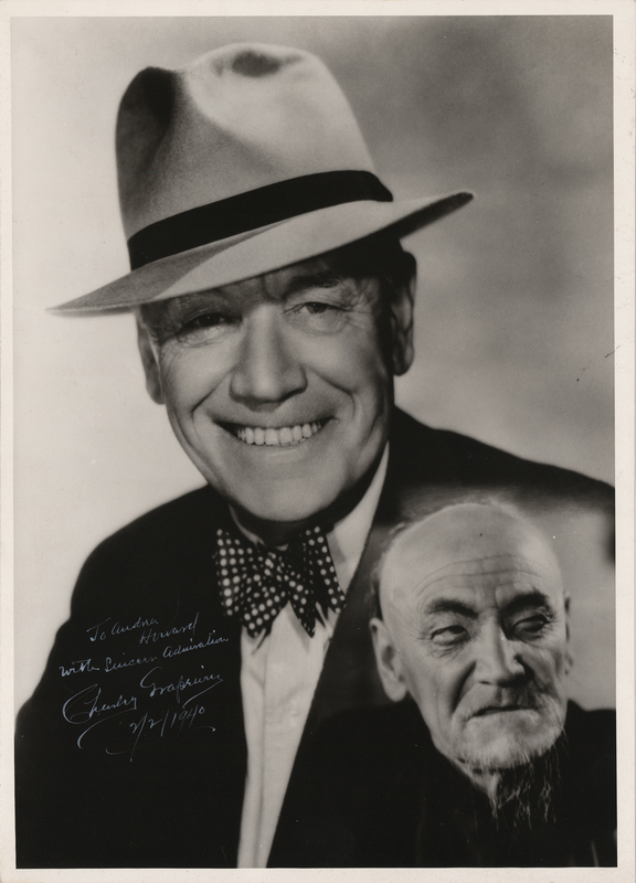 Lot 650 Wizard of Oz: Charley Grapewin Oversized Signed Photograph
