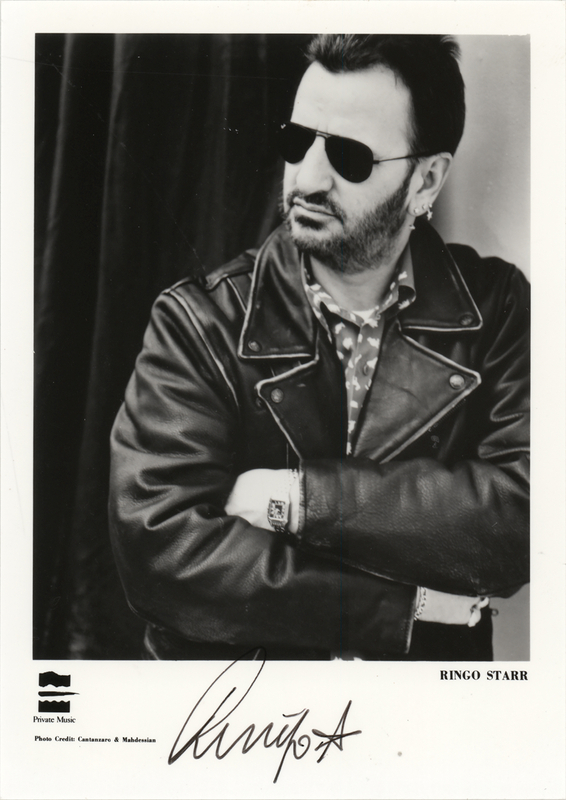 Lot 455 Beatles: Ringo Starr Signed Photograph