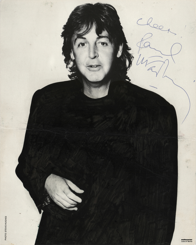 Lot 453 Beatles: Paul McCartney Signed Photograph