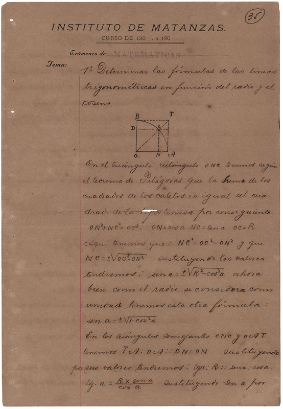 Lot 664 Jose Raul Capablanca Autograph Mathematical Manuscript
