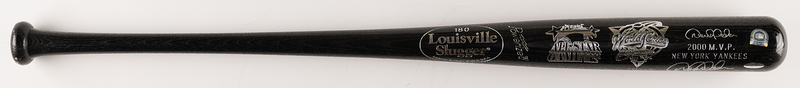 Lot 669 Derek Jeter Signed Baseball Bat (Ltd. Ed. #18/222)