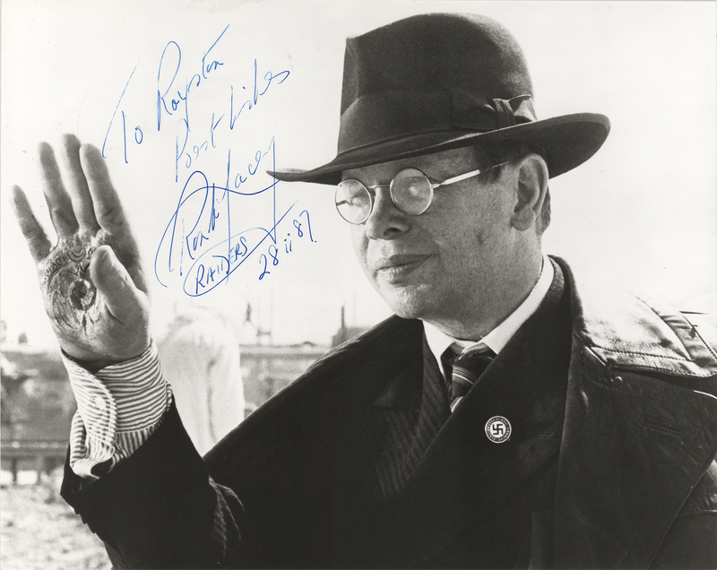 Lot 621 Raiders of the Lost Ark: Ronald Lacey Signed Photograph
