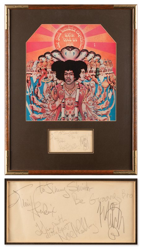 Lot 429 Jimi Hendrix Experience Signatures - 
