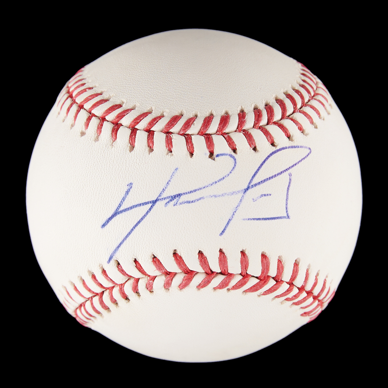 Lot 681 David Ortiz Signed Baseball