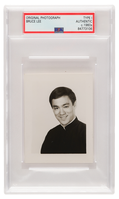 Lot 598 Bruce Lee Original Photograph - PSA Type I