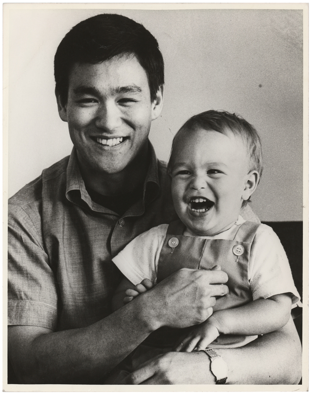 Lot 599 Bruce and Brandon Lee Original Photograph