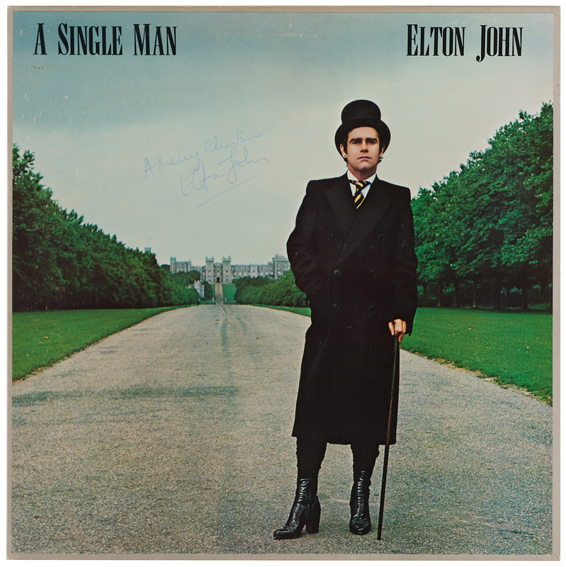 Lot 472 Elton John Signed Album - A Single Man