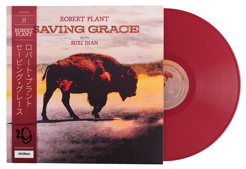 Lot 480 Led Zeppelin: Robert Plant Signed Album - Saving Grace (Ltd. Ed. #183/500)