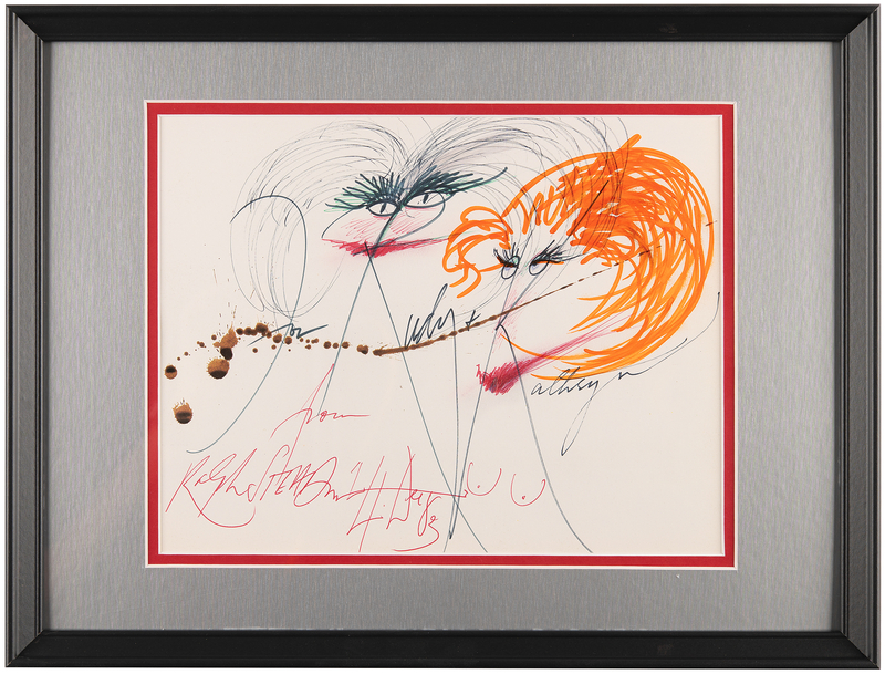 Lot 289 Ralph Steadman Original Artwork