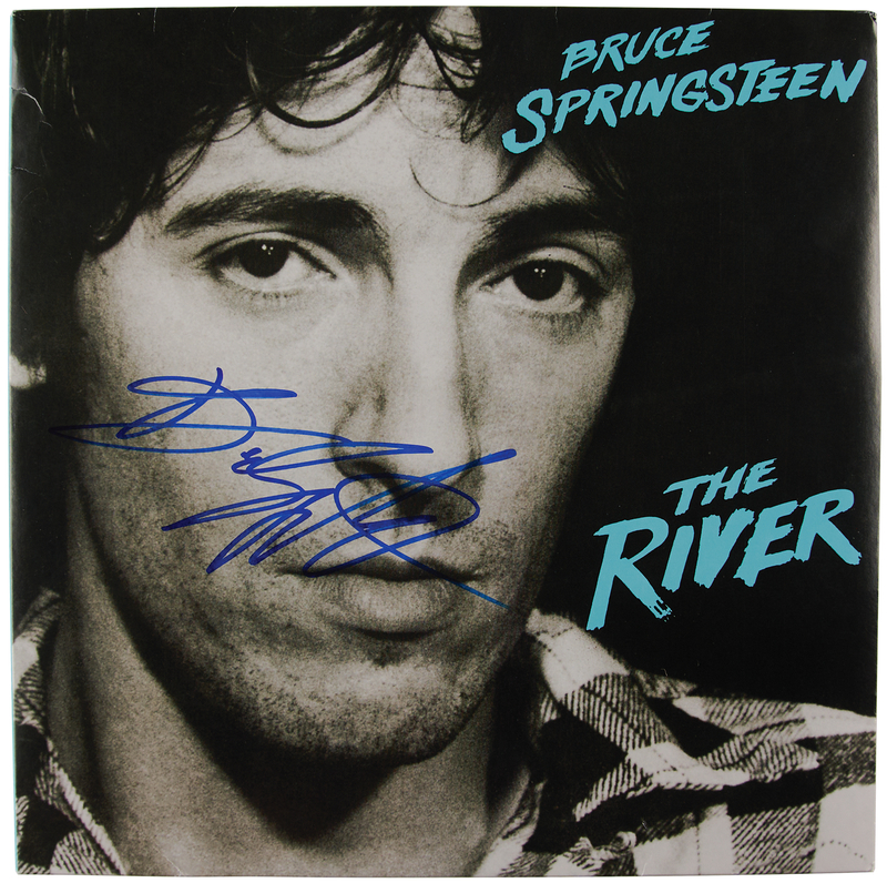 Lot 500 Bruce Springsteen Signed Album - The River