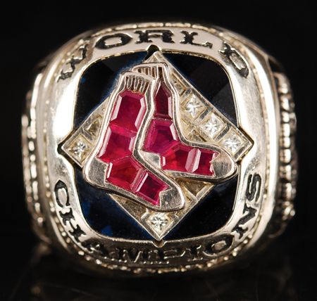 Lot #652 Boston Red Sox: 2007 World Series Championship Ring, Awarded to a Fenway Park Usher - Image 7