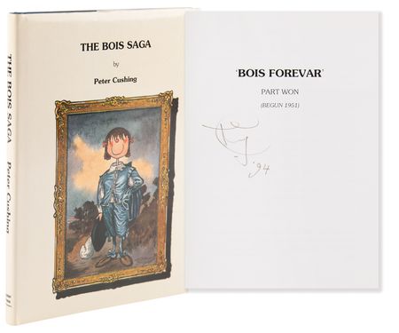 Lot #560 Peter Cushing Signed Book - The Bois Saga (Ltd. Ed #31/500) - Image 1