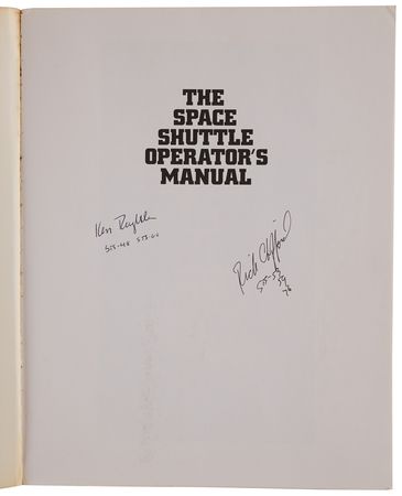 Lot #231 Space Shuttle Astronauts (14) Signed Books - Image 7