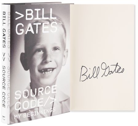 Lot #137 Bill Gates Signed Book - Source Code: My Beginnings - Image 1
