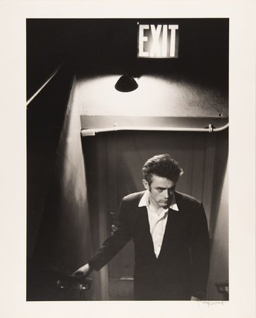 Lot #566 James Dean Oversized Original Photograph by Roy Schatt - Image 1
