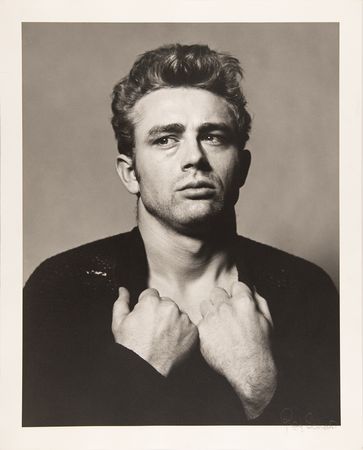 Lot #567 James Dean Oversized Original Photograph by Roy Schatt - Image 1