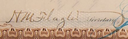 Lot #105 John D. Rockefeller and Henry M. Flagler Signed 'Standard Oil Trust' Stock Certificate - Issued to a Renowned Petroleum Chemist - Image 4