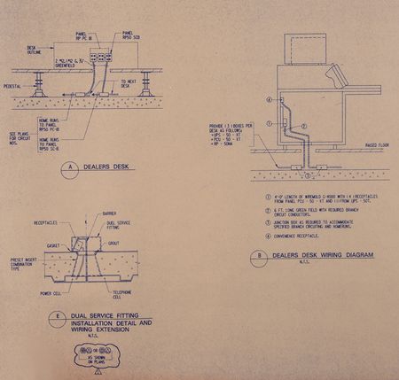 Lot #295 World Trade Center Set of (7) Original Blueprints for North Tower Floors 48 and 49 - Construction Plans for Dai-Ichi Kangyo Bank (1995) - Image 16