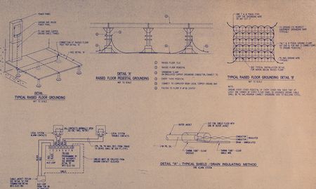 Lot #295 World Trade Center Set of (7) Original Blueprints for North Tower Floors 48 and 49 - Construction Plans for Dai-Ichi Kangyo Bank (1995) - Image 19