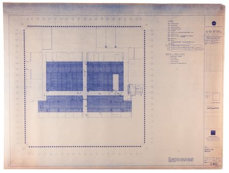 Lot #295 World Trade Center Set of (7) Original Blueprints for North Tower Floors 48 and 49 - Construction Plans for Dai-Ichi Kangyo Bank (1995) - Image 3