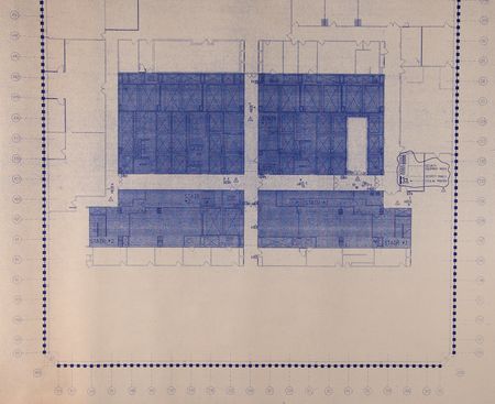 Lot #295 World Trade Center Set of (7) Original Blueprints for North Tower Floors 48 and 49 - Construction Plans for Dai-Ichi Kangyo Bank (1995) - Image 9