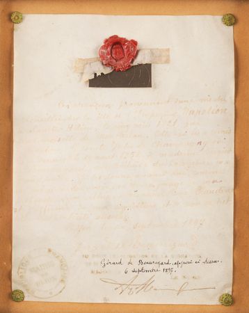 Lot #173 Napoleon Hair Relic, Cut at Saint Helena on the Day of His Death - Image 2