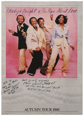 Lot #511 Gladys Knight and the Pips Signed Program - Image 2