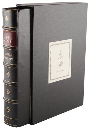 Lot #421 Beatles: George Harrison Signed Book - I, Me, Mine (Ltd. Ed. #384/2000) - Image 5