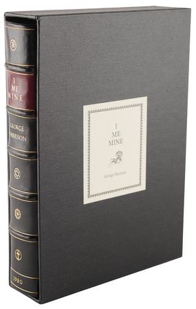 Lot #421 Beatles: George Harrison Signed Book - I, Me, Mine (Ltd. Ed. #384/2000) - Image 6