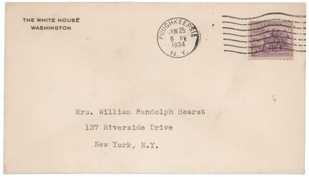 Lot #68 Eleanor Roosevelt Typed Letter Signed to Mrs. William Randolph Hearst - Image 2
