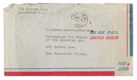 Lot #111 Albert Einstein Typed Letter Signed on McCarthyism and Cold War Aggression: 