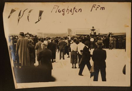 Lot #191 Hindenburg Photograph Album (1933-1936) with Original Pictures of Hugo Eckener<br/> and the LZ 129 Hindenburg - Image 4