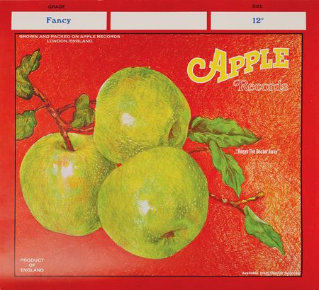 Lot #450 Beatles: Apple Crate Label and (8) Artist Dividers, Including John Lennon, George Harrison, and Ringo Starr - Image 3