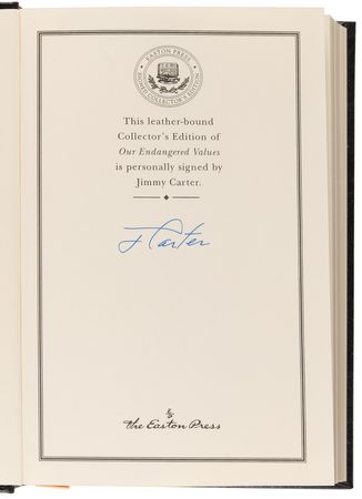 Lot #29 Jimmy Carter (5) Signed Books - Image 3