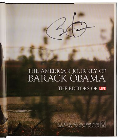 Lot #58 Barack Obama Signed Book - The American Journey of Barack Obama - Image 4