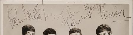 Lot #414 Beatles Signed Photograph - Taken by Astrid Kirchherr in 1962 - Image 2