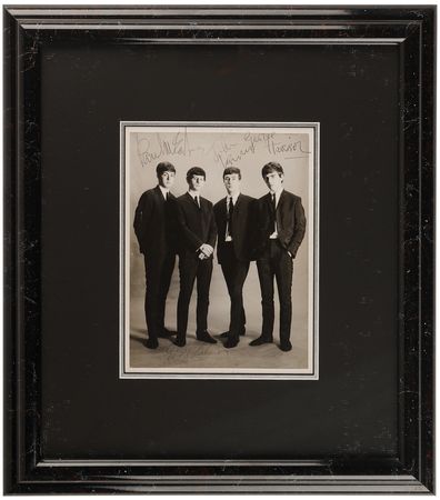 Lot #414 Beatles Signed Photograph - Taken by Astrid Kirchherr in 1962 - Image 3