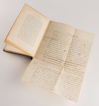 Lot #351 Robert Louis Stevenson Handwritten Manuscript for 