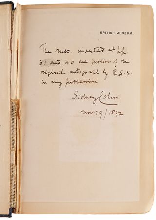 Lot #351 Robert Louis Stevenson Handwritten Manuscript for 