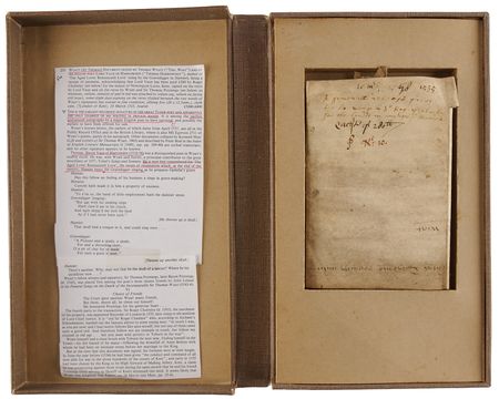 Lot #357 Thomas Wyatt Document Signed - Excessively Rare Autograph of the 16th-Century English Poet, Who Introduced the Sonnet to English Literature - Image 5