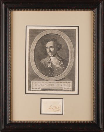 Lot #118 James Cook Signature - Immensely Rare Autograph of the Famed British Explorer - Image 2