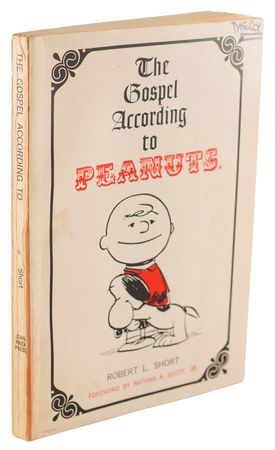 Lot #316 Charles Schulz Signed Sketch of Snoopy in Book - The Gospel According to Peanuts - Image 3