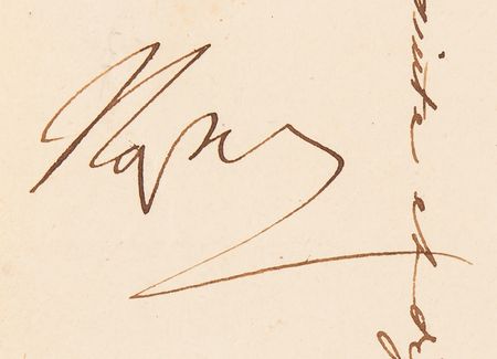 Lot #174 Napoleon Letter Signed to a Major General - Image 2