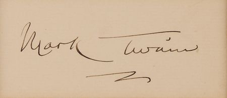 Lot #332 Samuel L. Clemens Signature - Image 2