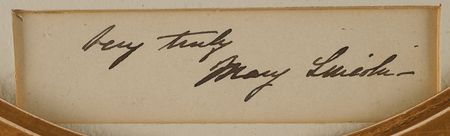 Lot #6 Mary Todd Lincoln Signature - Image 2