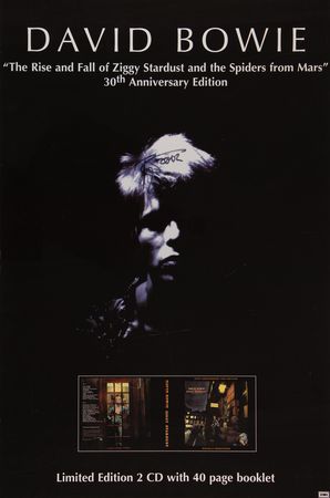 Lot #460 David Bowie Signed 'Ziggy Stardust 30th Annivesary' Poster (20˝ x 30˝) - Image 1