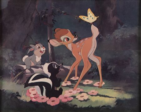 Lot #298 Walt Disney Signed 'Bambi' Dye Transfer Print - Image 3