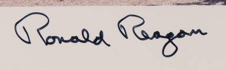 Lot #65 Ronald Reagan Signed Photographic Print (Ltd. Ed. #122/250) - 20? x 11.5? - Image 3